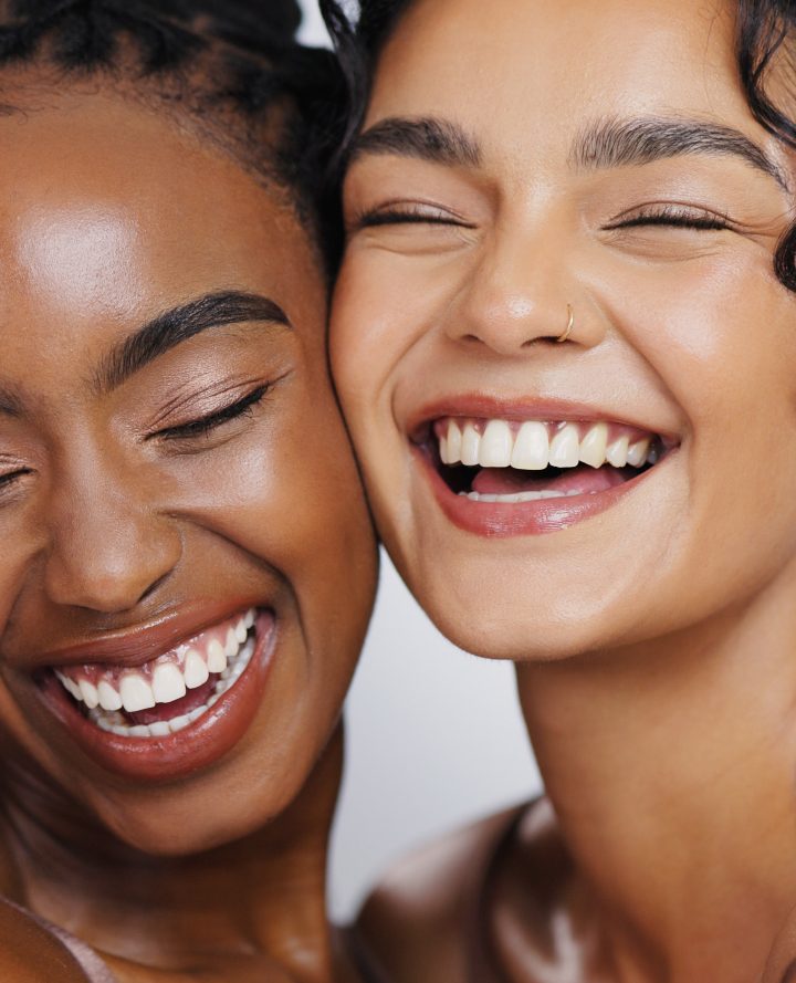 Laughing woman