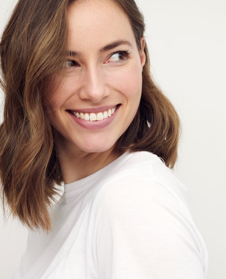 Smiling woman