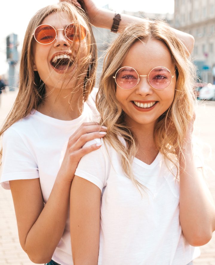 Smiling woman