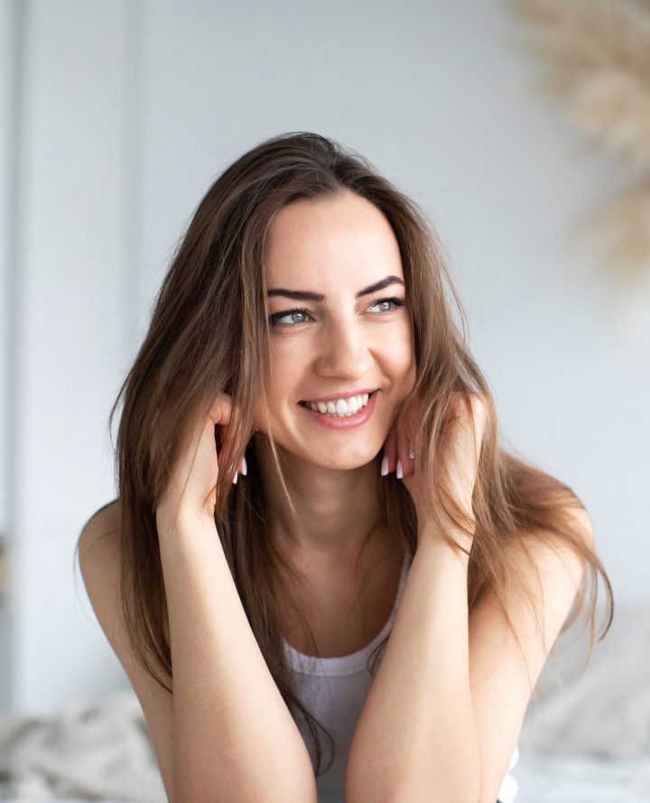 Smiling woman